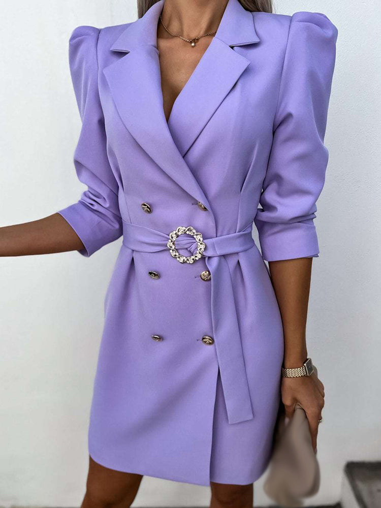 Levoire | Robe Blazer Pour Femmes Violet