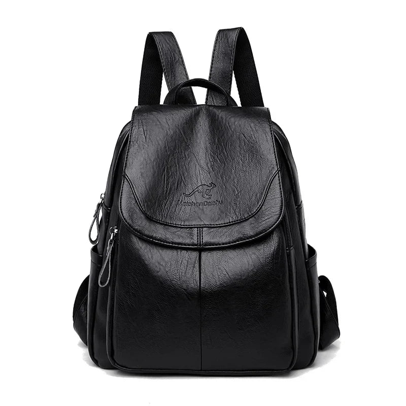 Levoire | Sac À Dos D'École Ou De Bureau À La Mode Et Tendance Pour Femmes Noir 28*12*32CM