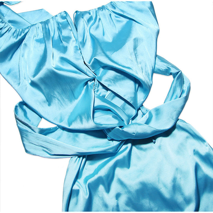 Levoire | Satin Mat Sans Manche Robes