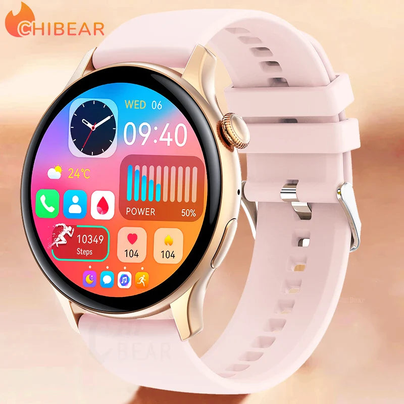 Levoire | Montre Gps Intelligente De Luxe Pour Femmes Avec Écran Hd Rosa S