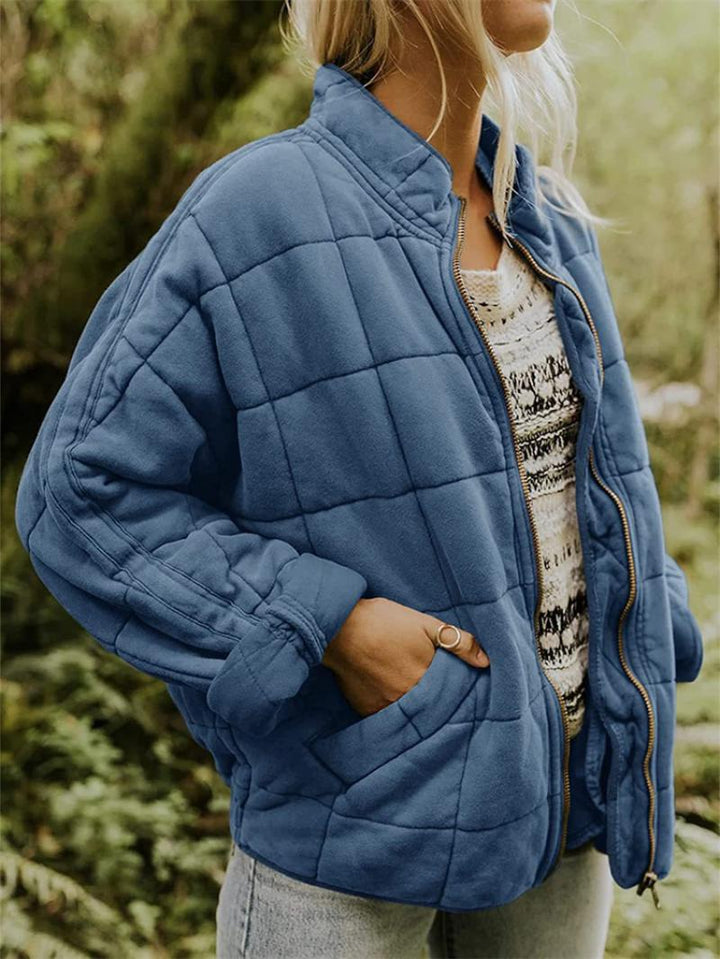 Levoire | Printemps Veste Longue Bleu