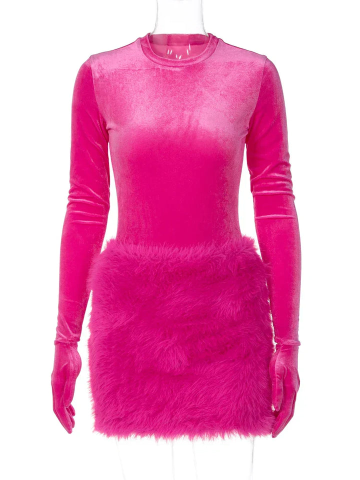 Levoire | Velours Manche Longue Gants Unis