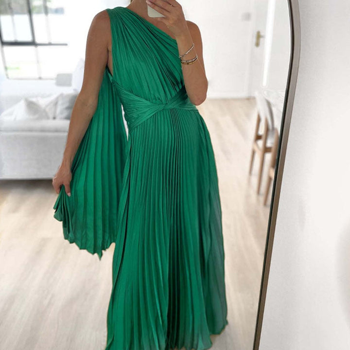 Levoire | Satinpuddings Plissé Lyskostakk Robes Longues
