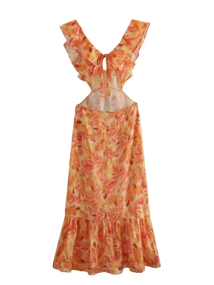 Levoire | Robe À Trous Sur Les Côtés Ajustée