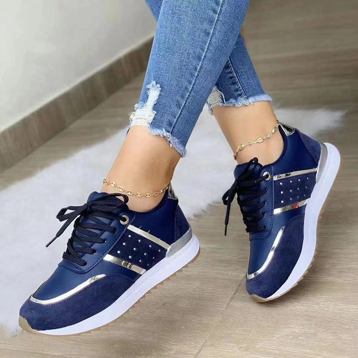 Levoire | Chaussures Pour Dames À La Mode Avec Semelle Orthopédique Pour Le Quotidien Bleu
