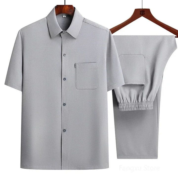 Levoire | Ensemble deux pièces confortable Gris