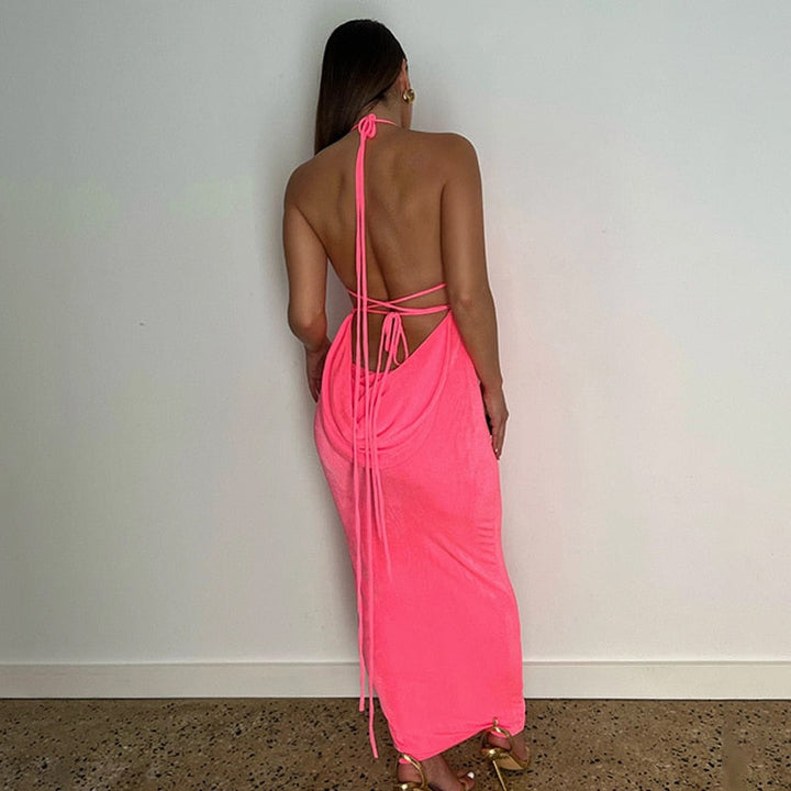 Levoire | Robe Décolleté Dans Le Dos Faites Une Magnifique Entrée Et Départ