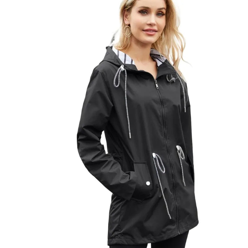 Levoire | Imperméable Pour Femmes Noir