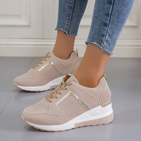 Levoire | Baskets Pour Femmes Bleues Khaki