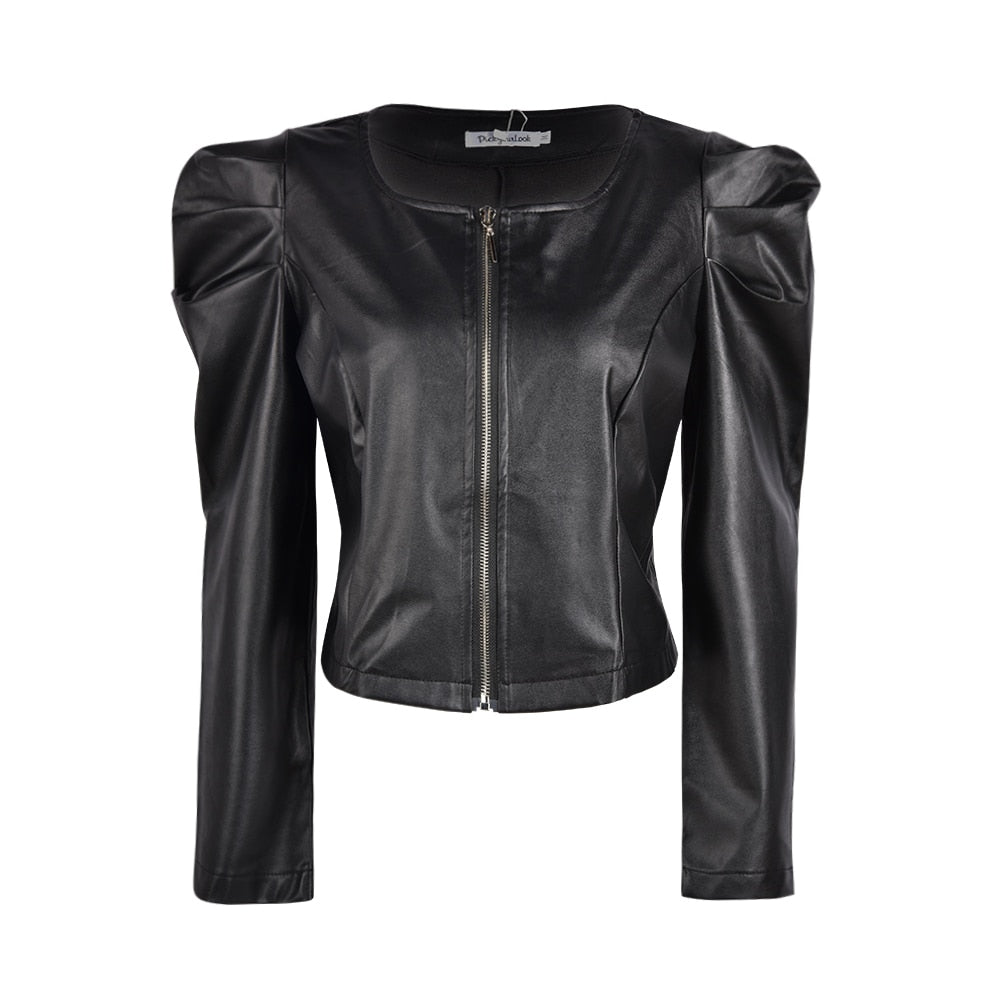Levoire | Veste D'Extérieur Col Rond À Manches Longues