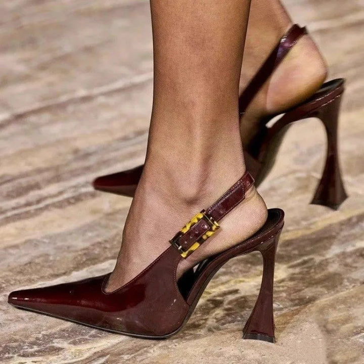 Levoire | Chaussures En Cuir Sexy Et Élégantes Avec Des Talons Audacieux