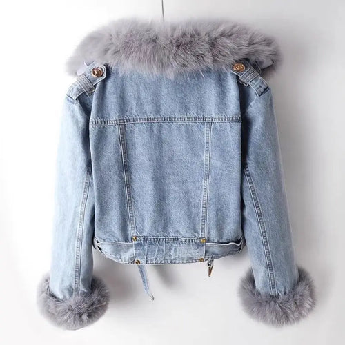 Levoire | Veste En Denim Chaude