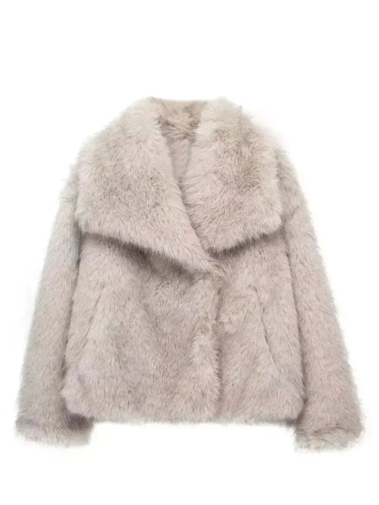 Levoire | Veste En Fausse Fourrure Streetwear Stylée