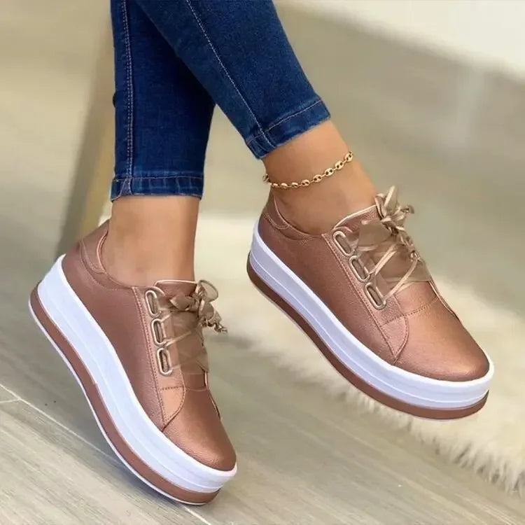 Levoire | Baskets Tendance Et Confortables Or rose