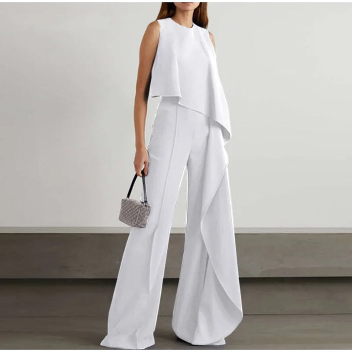 Levoire | Ensemble Sans Manches Pour Femmes Blanc