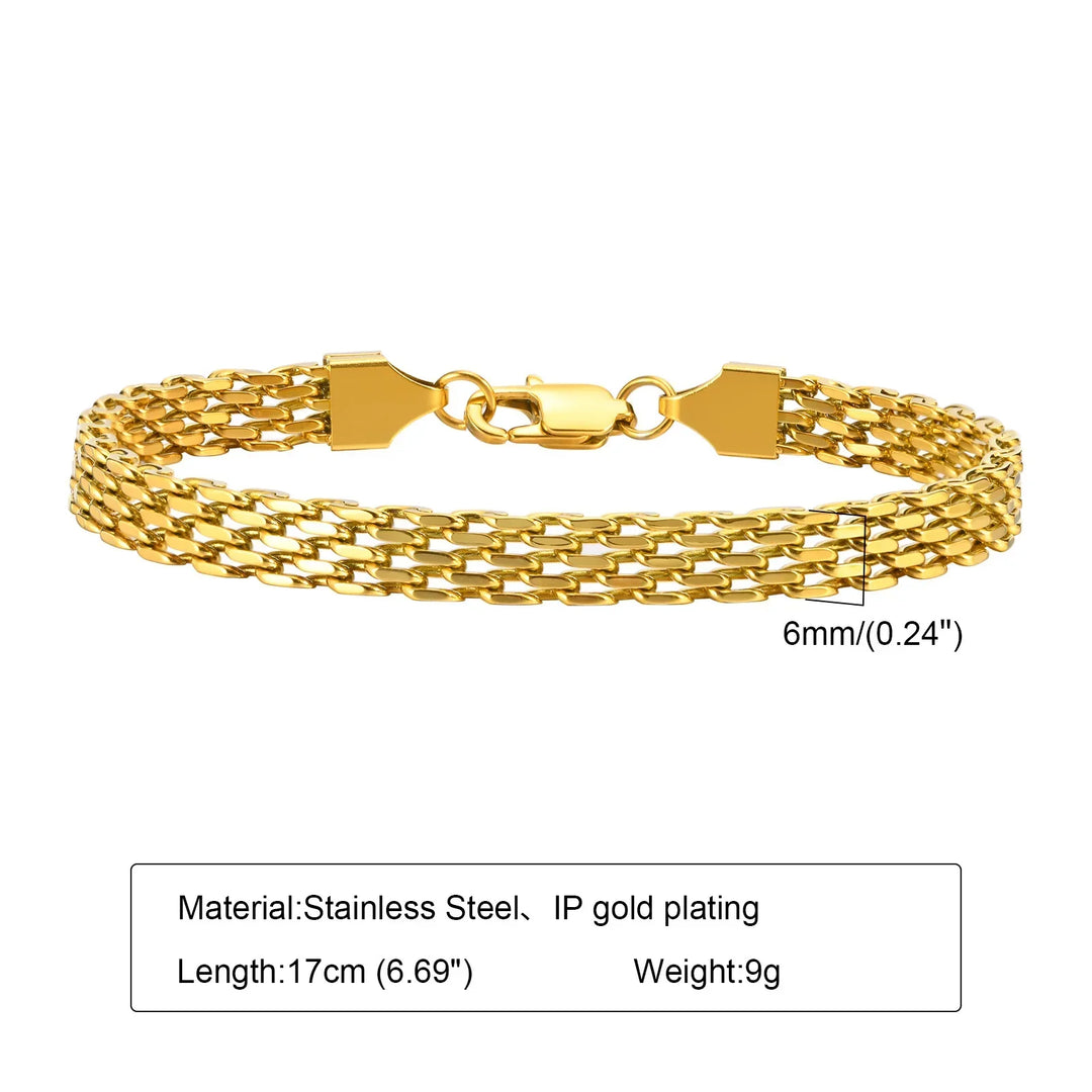 Levoire | Bracelet Paperclip BR-1433G-17