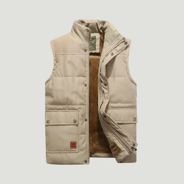 Levoire | Gilet Randonnée Tactique Kaki