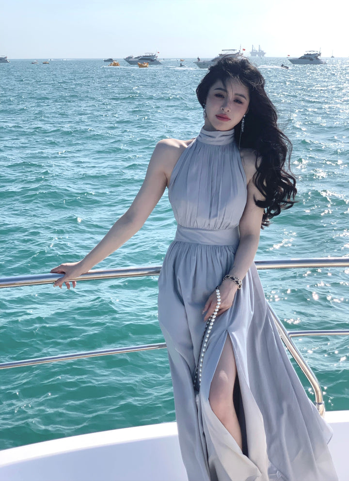 Levoire | Robe Midi En Chiffon Décolletée