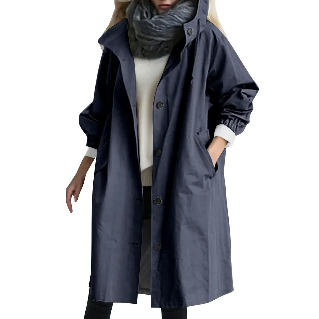 Levoire | Trench-Coat Polyvalent Pour La Transition Bleu