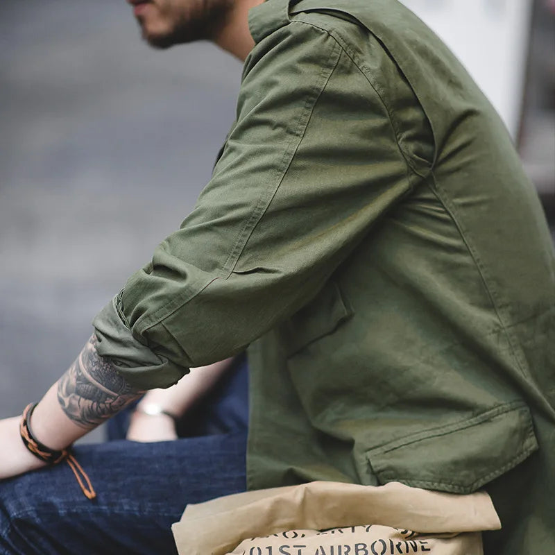 Levoire | Veste Militaire M65 Verte Homme