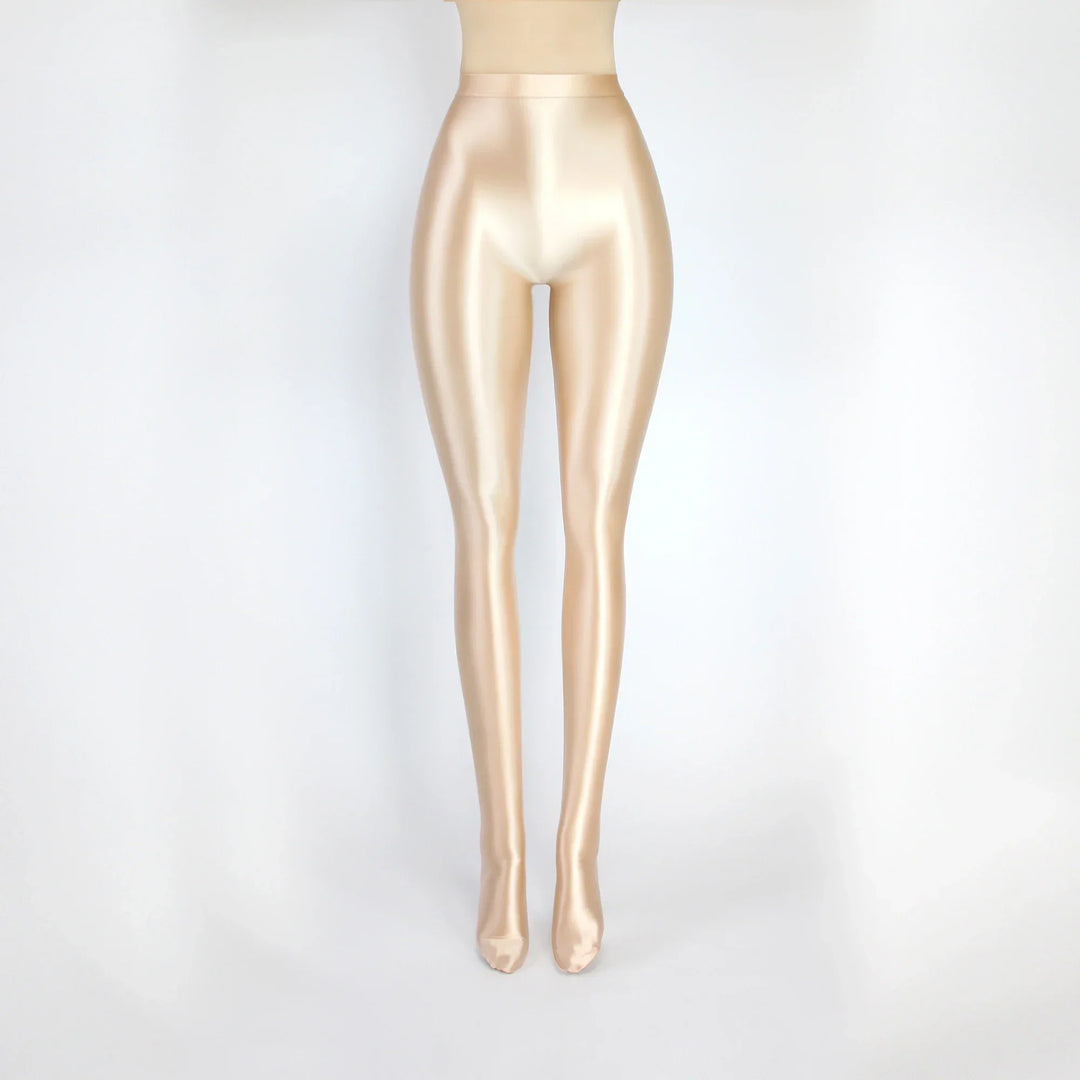 Levoire | Collants Satin Brillant Couleur de peau