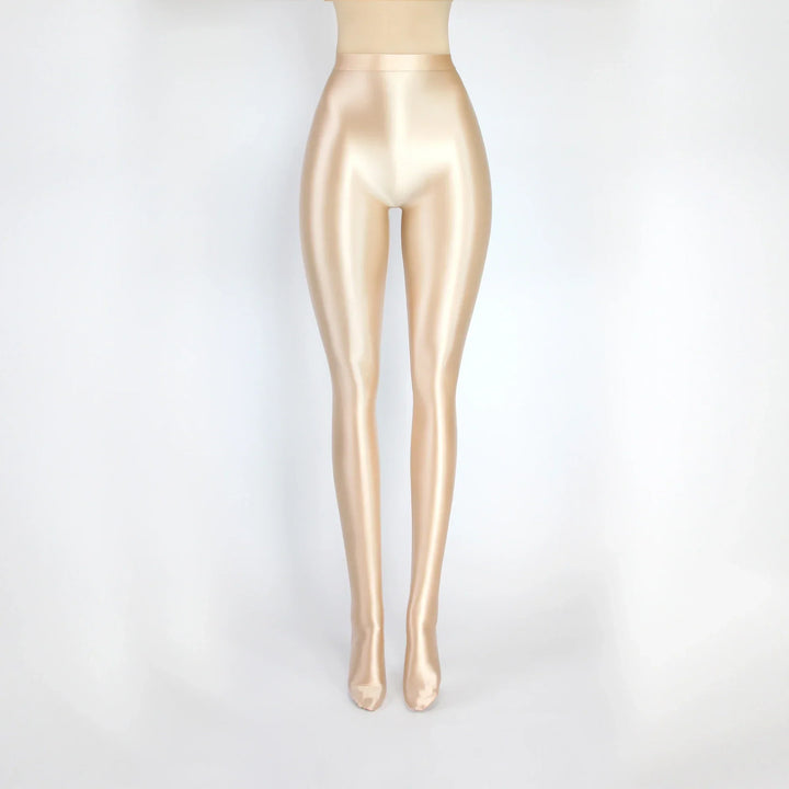 Levoire | Collants Satin Brillant Couleur de peau