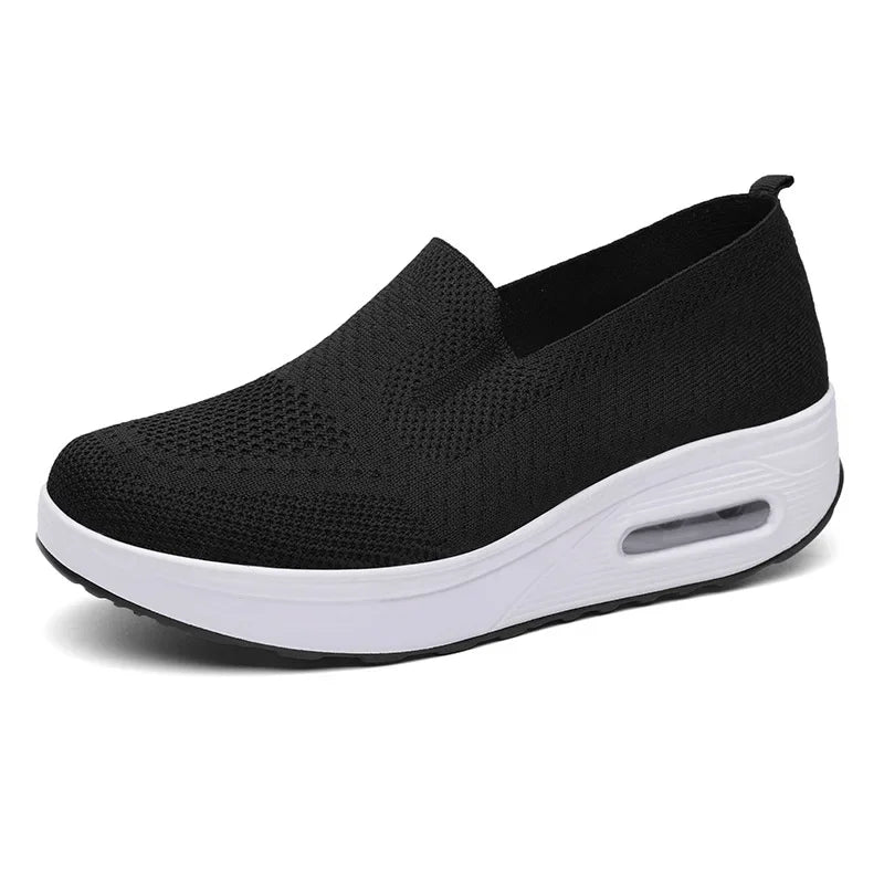 Levoire | Chaussures Compensées Légères Noir