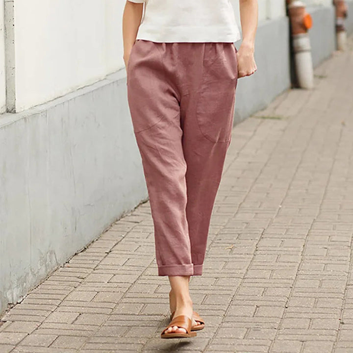 Levoire | Pantalons De Travail Rentrés Rosa
