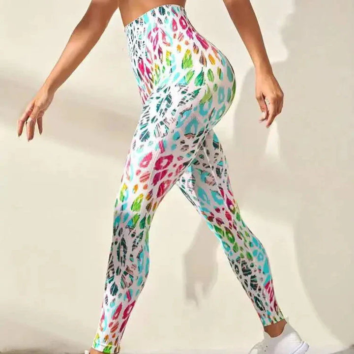 Levoire | Leggings Pushup Delphinus À Motifs Blanc