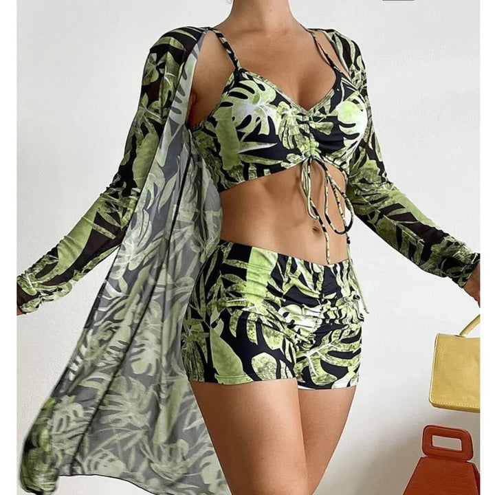 Levoire | Maillot De Bain Tankini D'Été Vert