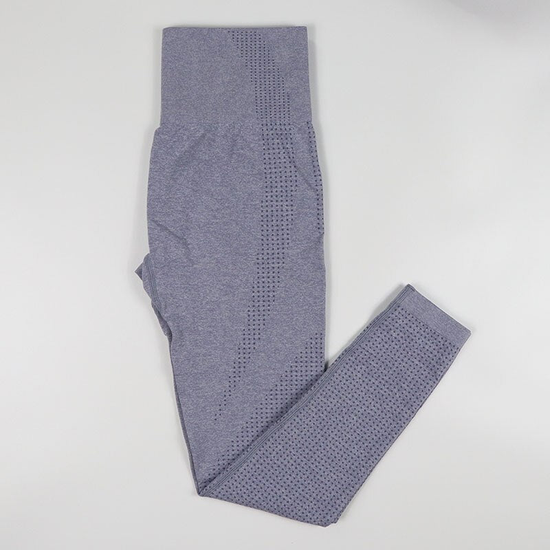 Levoire | Pantalon de Jogging avec Effet Push-Up et Taille Haute pour Femmes Gris clair
