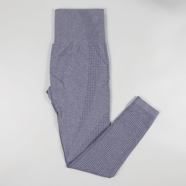 Levoire | Pantalon de Jogging avec Effet Push-Up et Taille Haute pour Femmes Gris clair