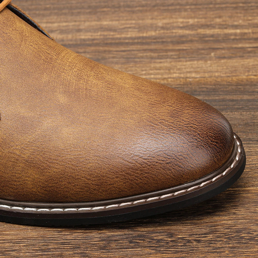 Levoire | Cadre en cuir marron relaxant