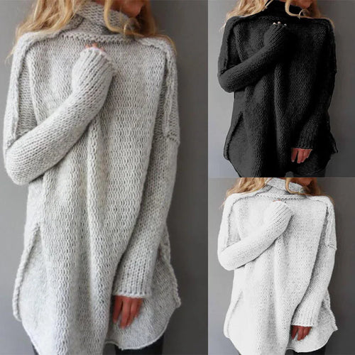 Levoire | Pull À Col Roulé En Tricot