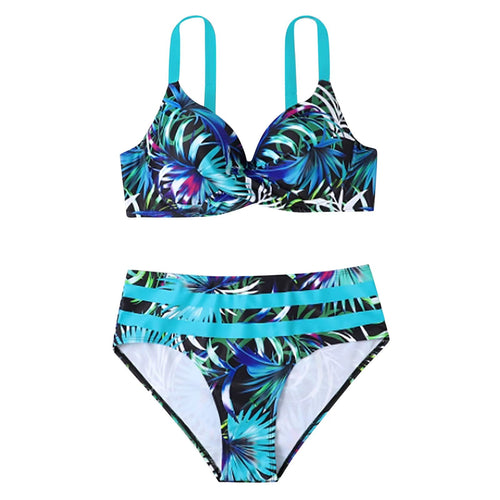 Levoire | Taille Haute Et Motif De Feuilles