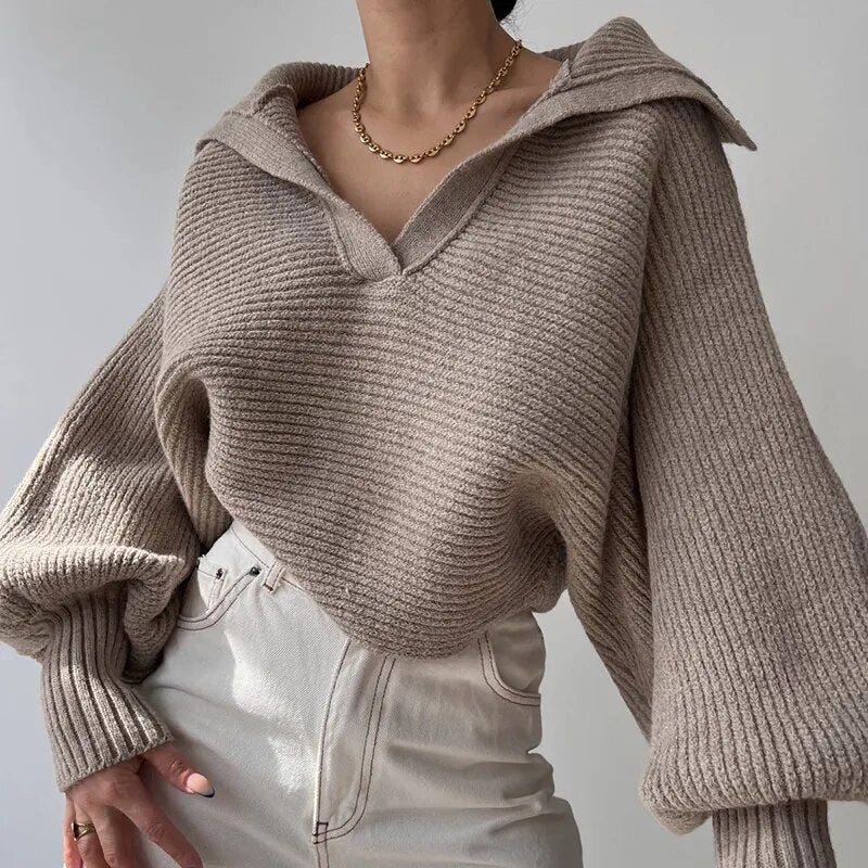 Levoire | Bougeoir Col Ouvert Pull