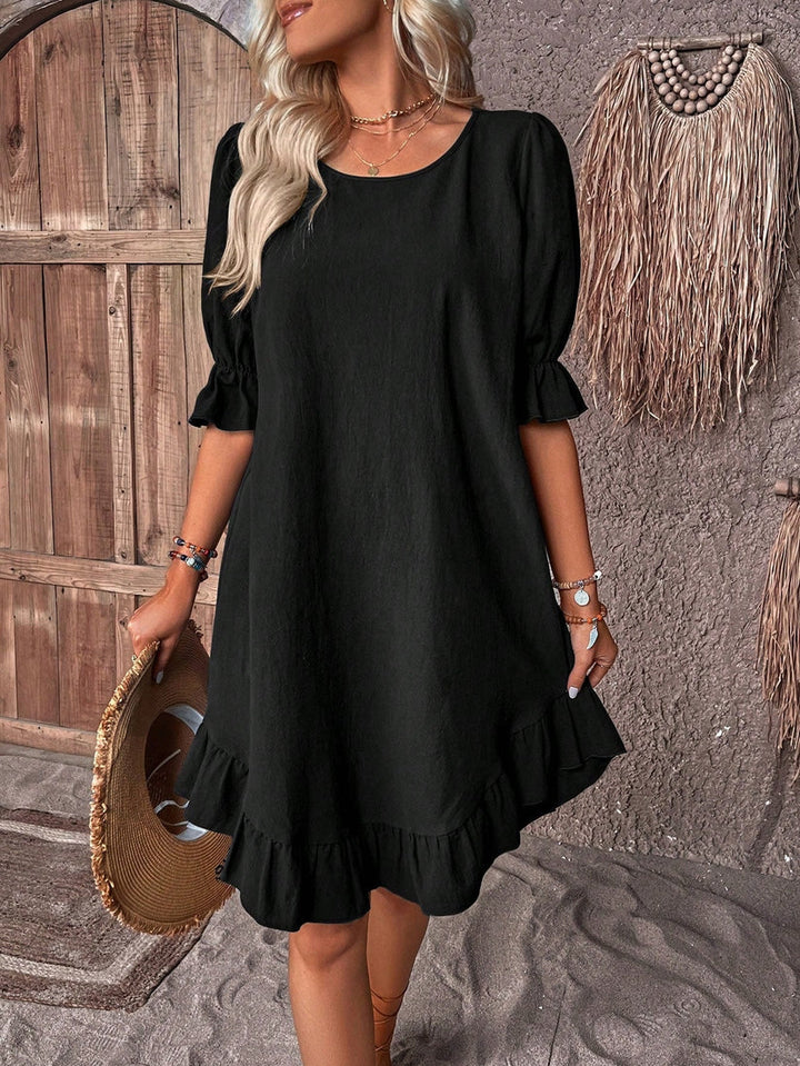 Levoire | Robe De Printemps Pour Les Jours Ensoleillés Noir