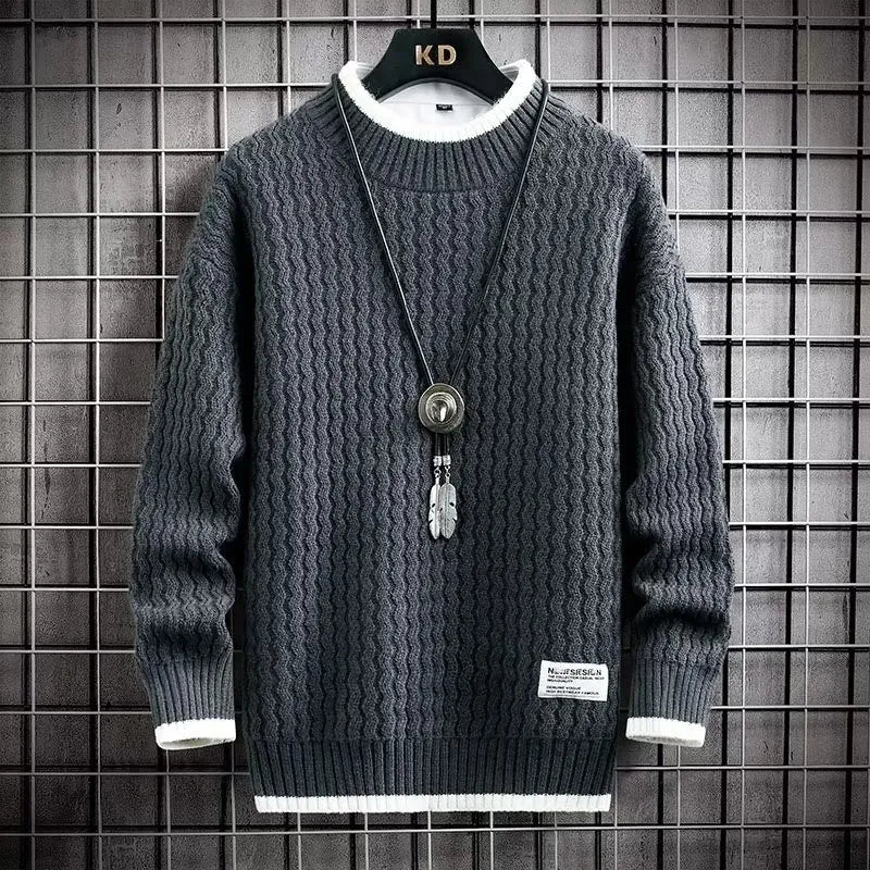 Levoire | Pull en maille douce et chaude Gris