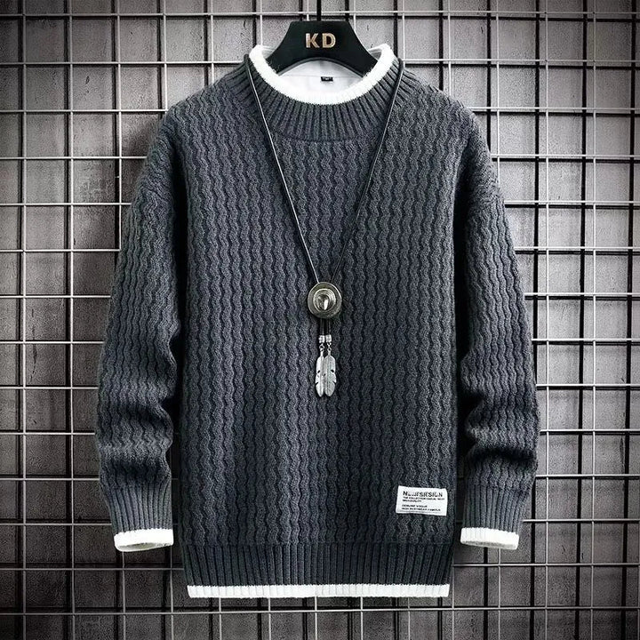 Levoire | Pull en maille douce et chaude Gris