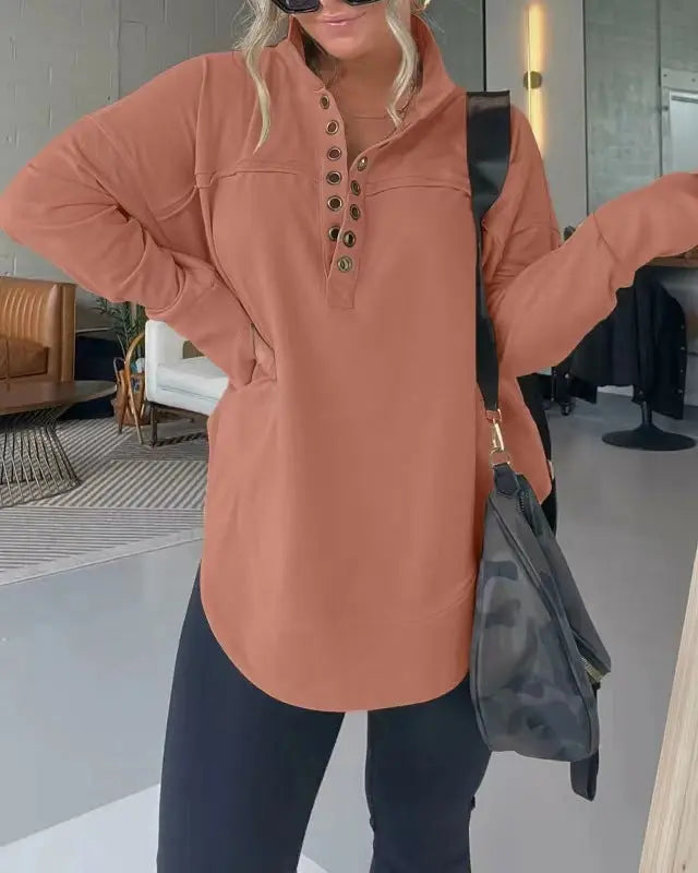 Levoire | T-Shirt Simple Et Élégant Hiver Rouge