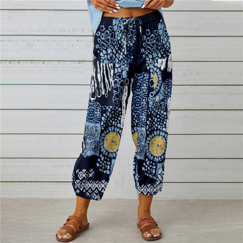 Levoire | Pantalons Élégants Et Confortables Bleu foncé
