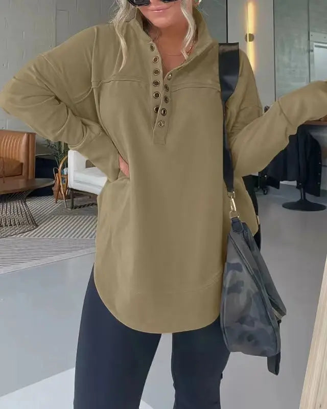 Levoire | T-Shirt Simple Et Élégant Hiver Vert