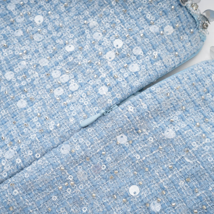 Levoire | Robe Mini En Tweed Pailleté