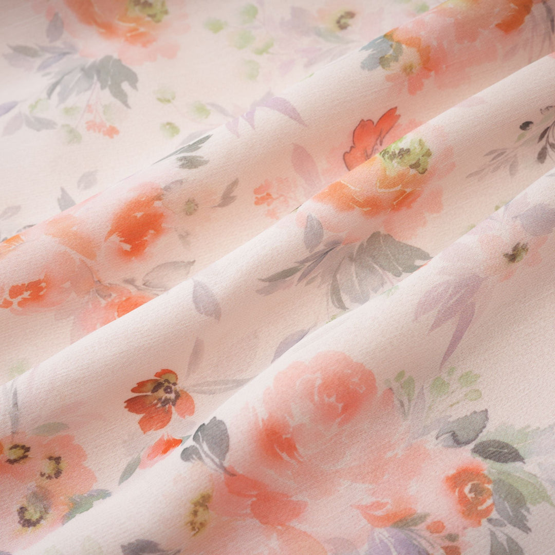 Levoire | Imprimé Floral Robe Mini À Manches Longues
