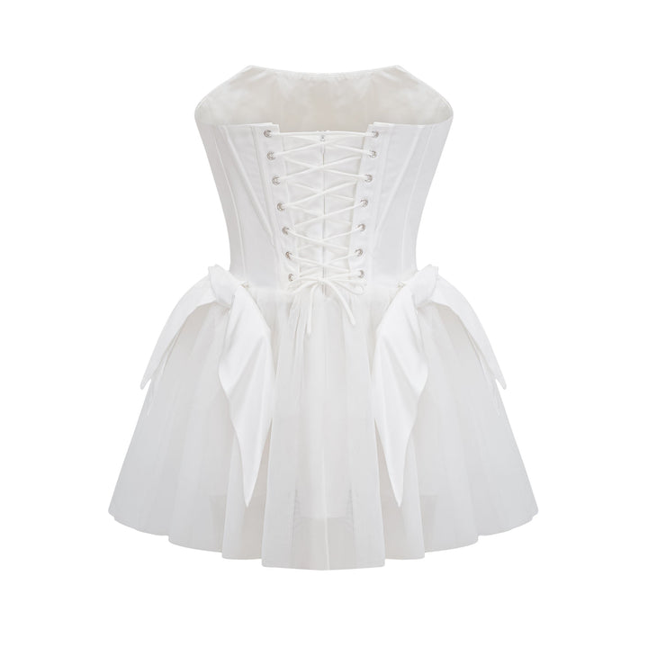 Levoire | Corset Tulle Mini Robe