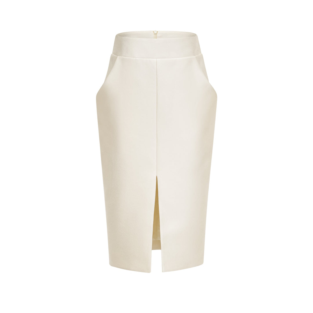 Levoire | Ensemble Coordonné Haut Blanc & Jupe