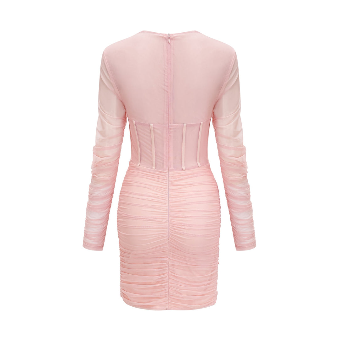 Levoire | Robe En Maille À Manches Longues