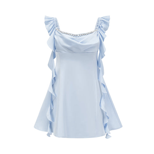 Levoire | Robe Mini À Col Cagoule Décoré