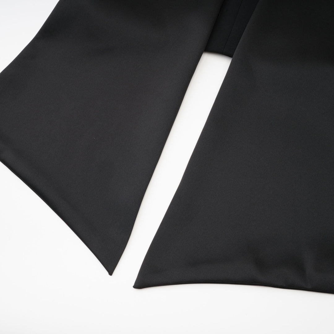 Levoire | Robe Mini À Noeud Surdimensionnée Noire