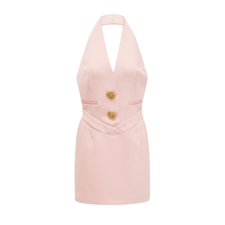 Levoire | Débardeur Robe Mini Noire Rosa
